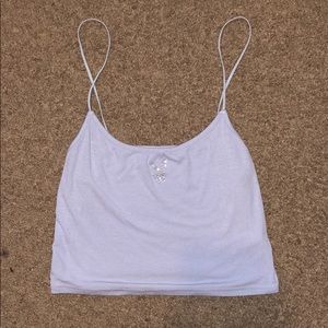 cropped playboy X pacsun tank top